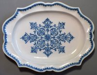 5013-Marseille-plat-decor-rayonnant-1730-1750-1